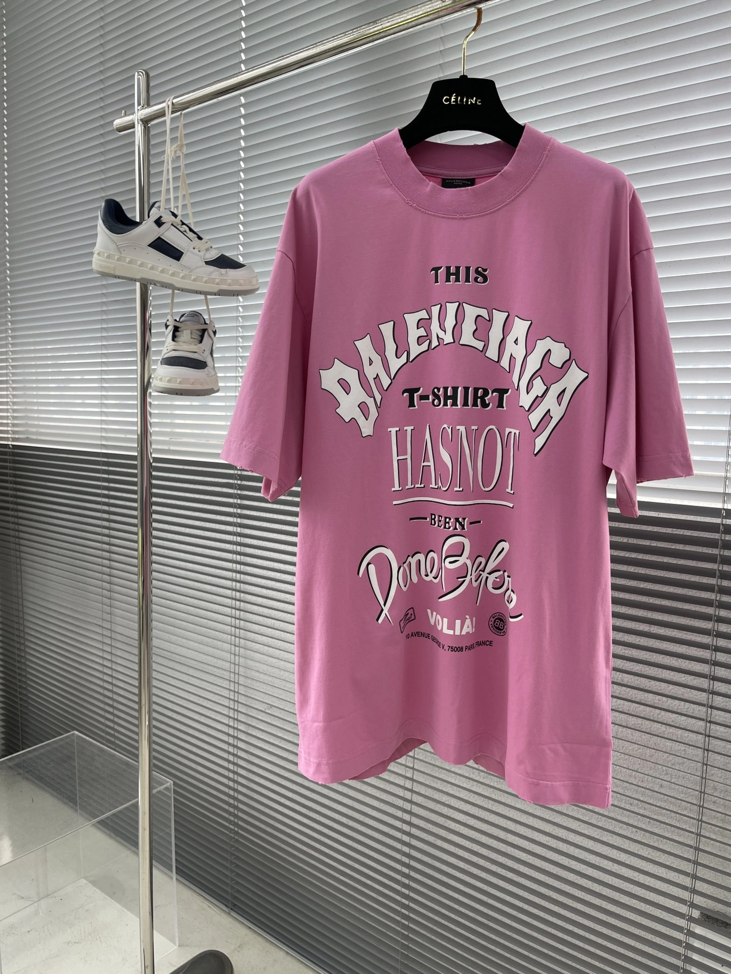 RelaxedFit B*alenciaga T-shirt Top Quality D17 20240522- 10399
