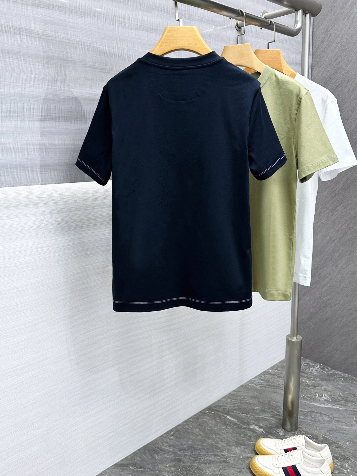 B*alenciaga T-shirt Top Quality D17 20240807- Stretchable 10102