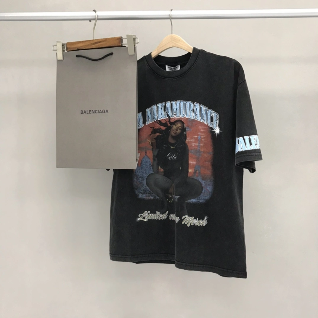 Lightweight B*alenciaga T-shirt Top Quality DSX 20230616- 11248