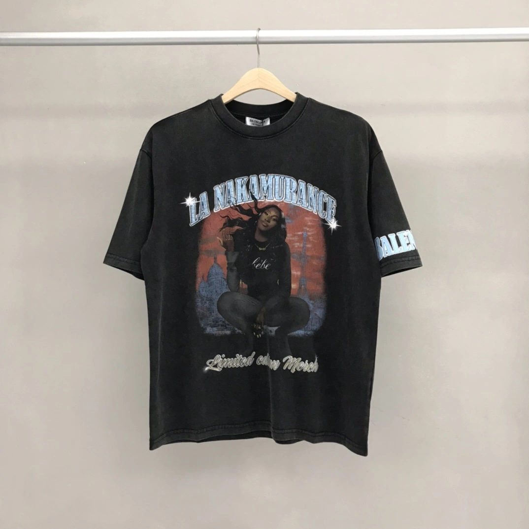 Lightweight B*alenciaga T-shirt Top Quality DSX 20230616- 11248
