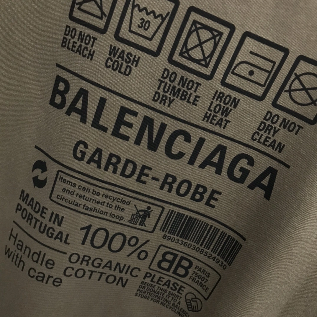 B*alenciaga T-shirt Top Quality DSX 20230619- RelaxedFit 11228