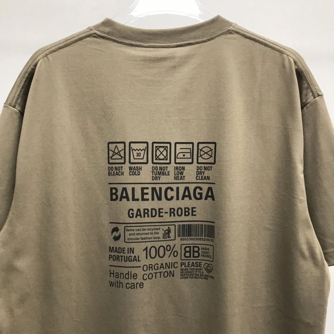B*alenciaga T-shirt Top Quality DSX 20230619- RelaxedFit 11228