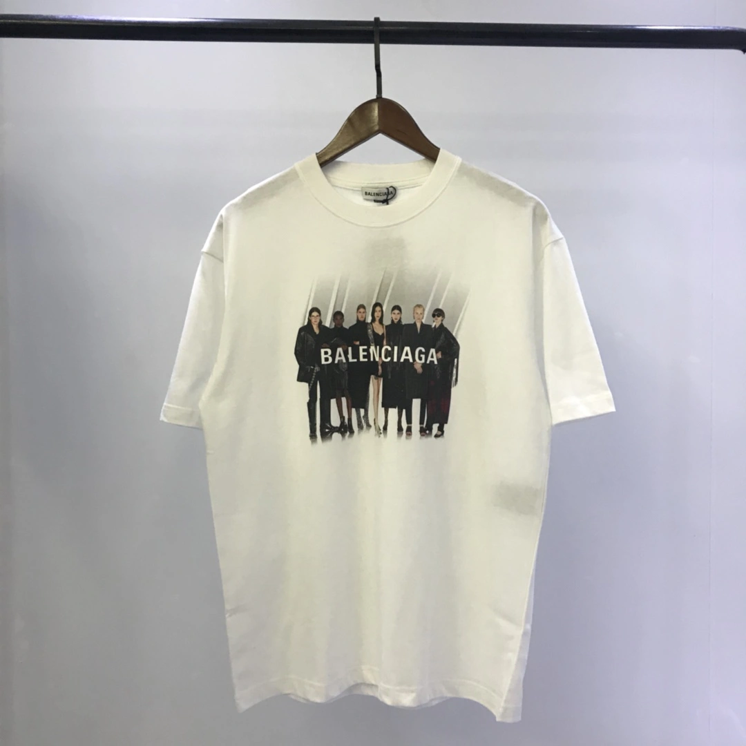 Neat B*alenciaga T-shirt Top Quality DSX 20230619- 11240