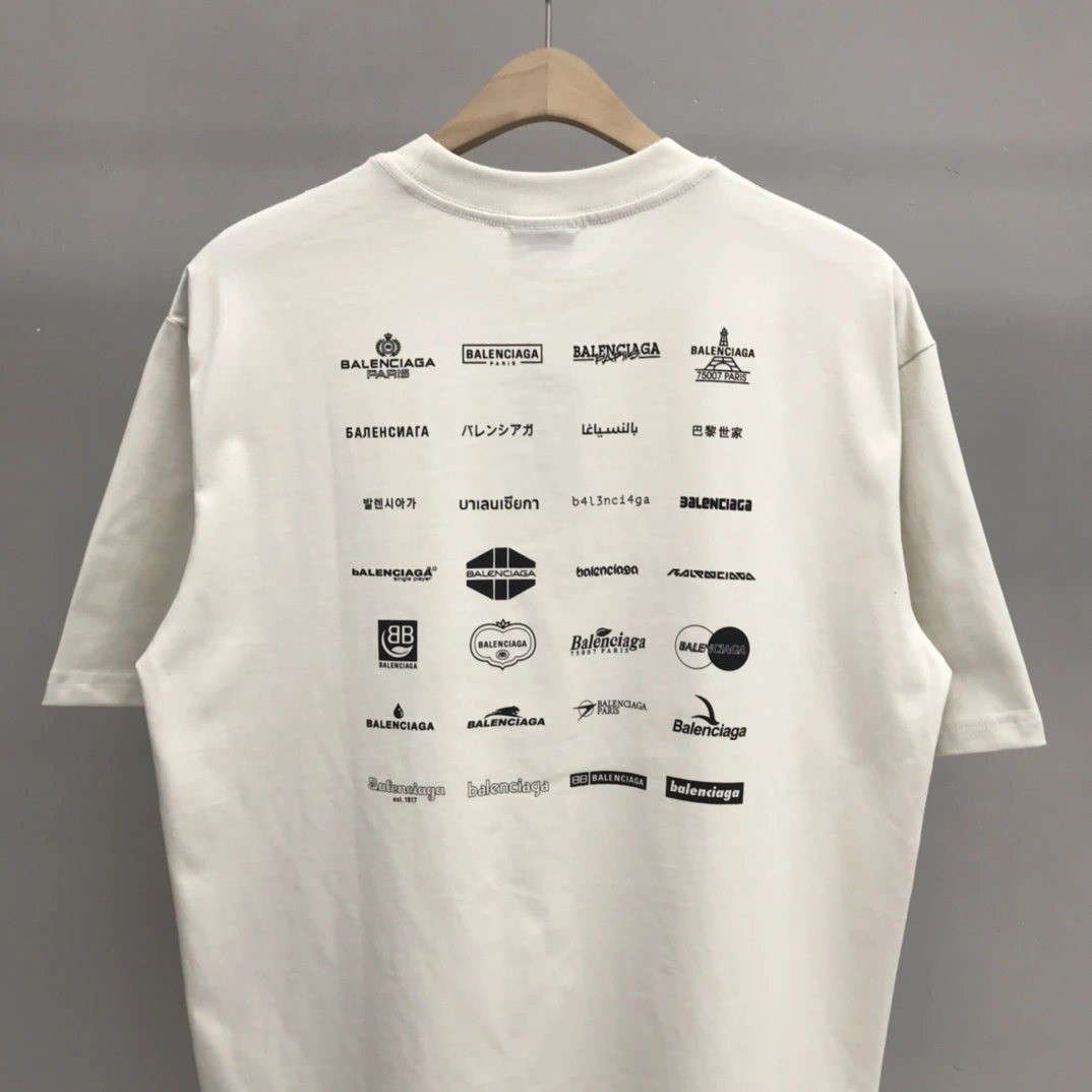 B*alenciaga T-shirt Top Quality DSX 20230619- EasyMatch 11220