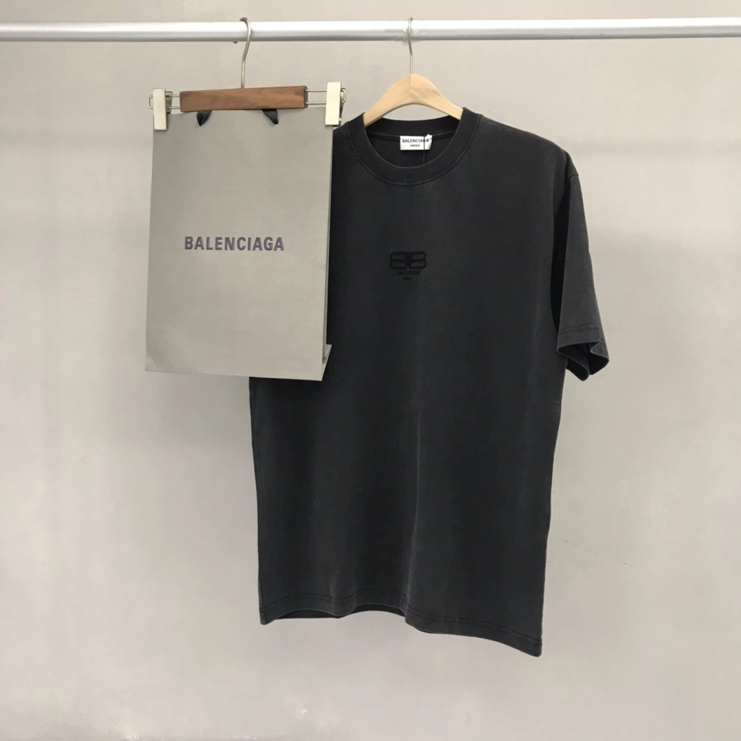Durable B*alenciaga T-shirt Top Quality DSX 20230619- 11216