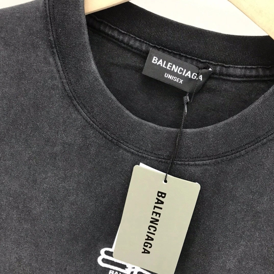 EasyCare B*alenciaga T-shirt Top Quality DSX 20230619- 11214
