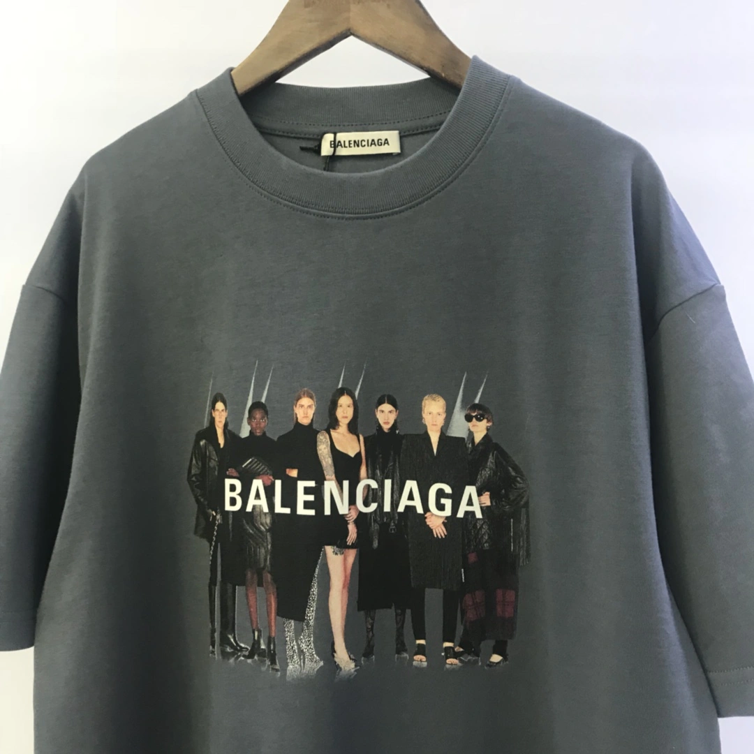 Breathable B*alenciaga T-shirt Top Quality DSX 20230619- 11239