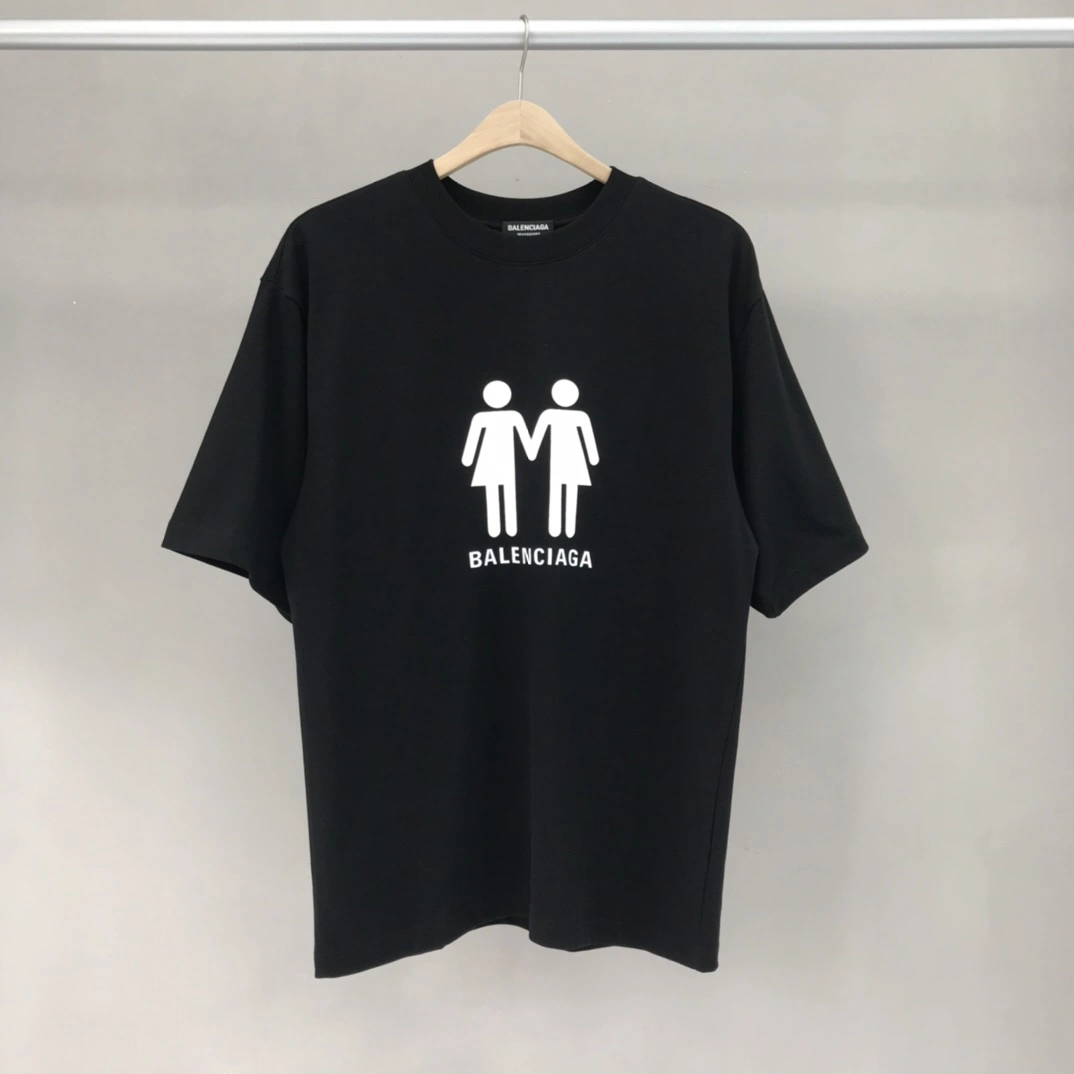 OnTrend B*alenciaga T-shirt Top Quality DSX 20230619- 11207