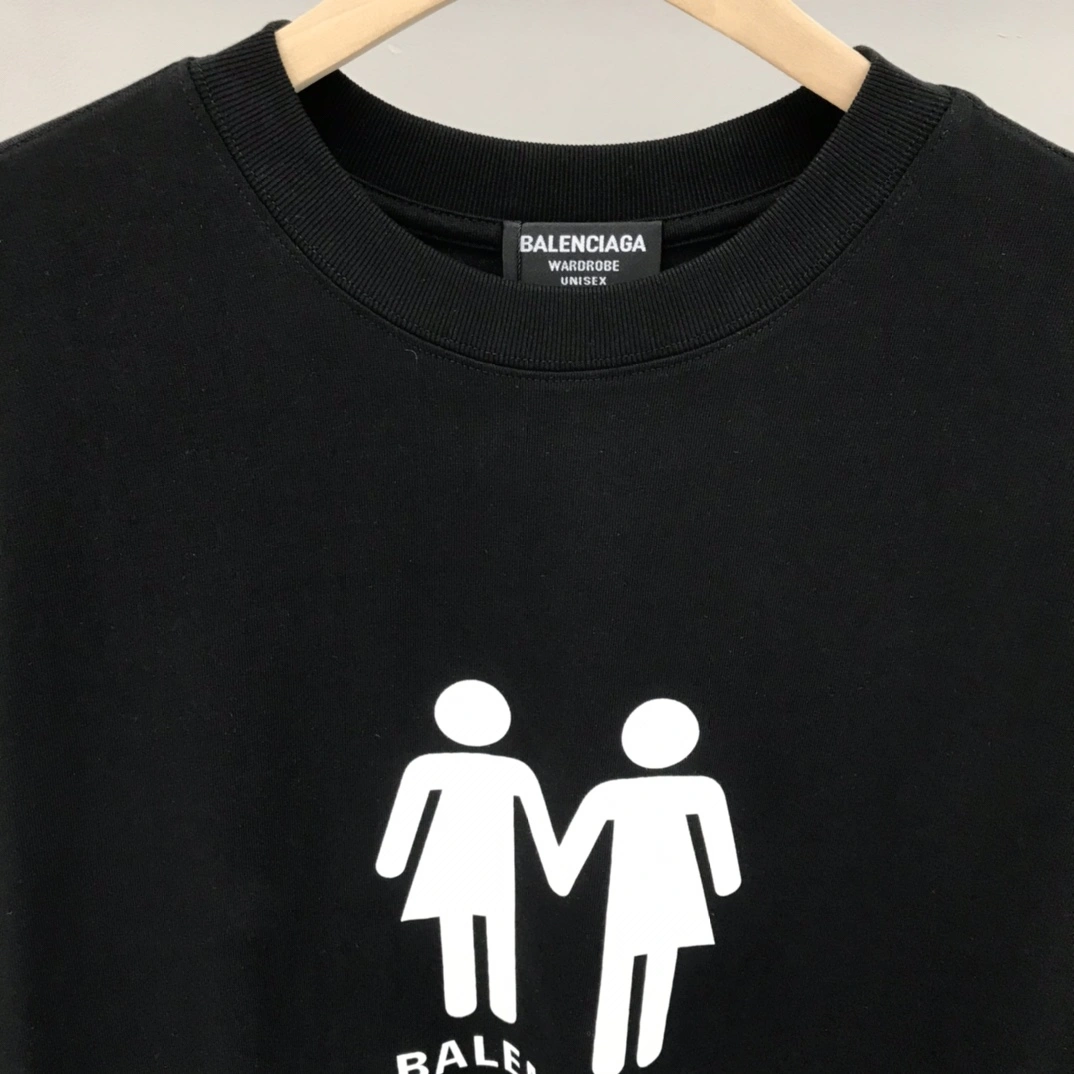 OnTrend B*alenciaga T-shirt Top Quality DSX 20230619- 11207