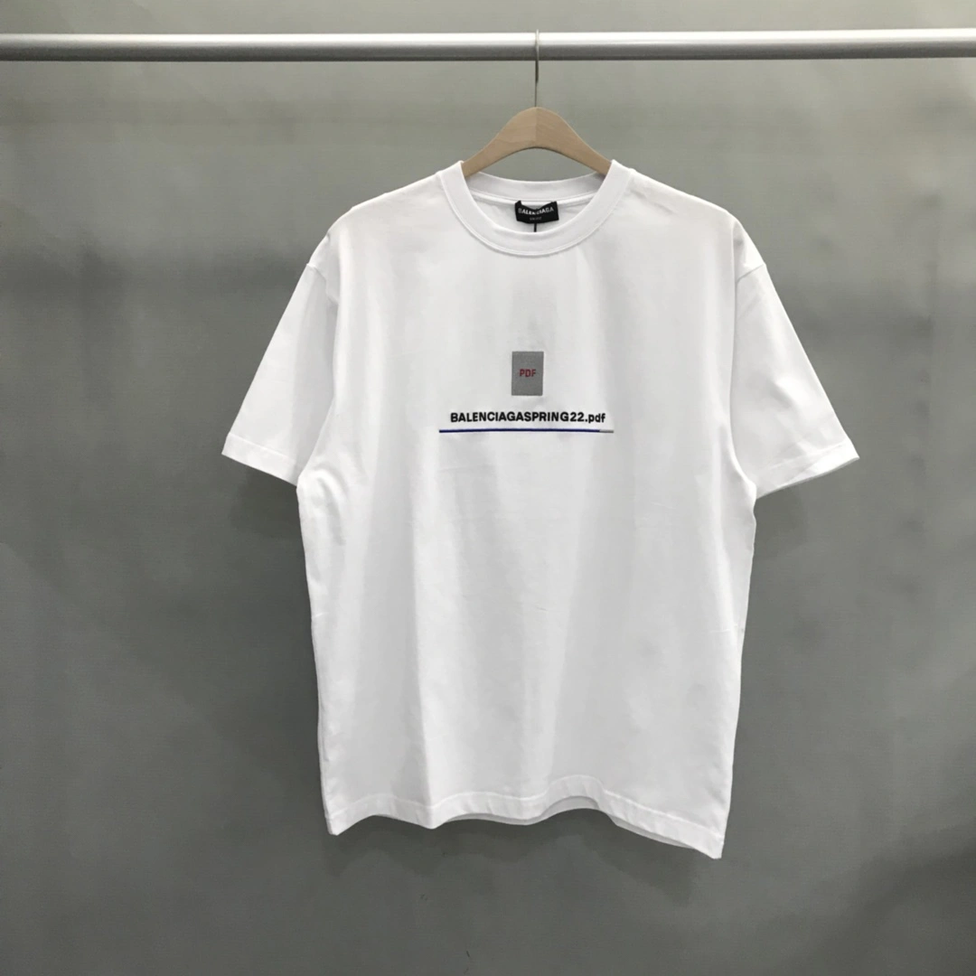 B*alenciaga T-shirt Top Quality DSX 20230619- Tailored 11201
