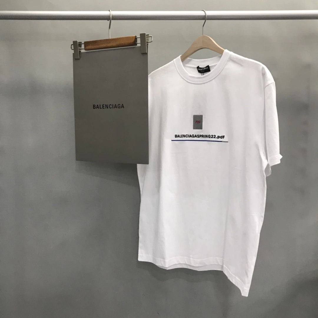 B*alenciaga T-shirt Top Quality DSX 20230619- Tailored 11201