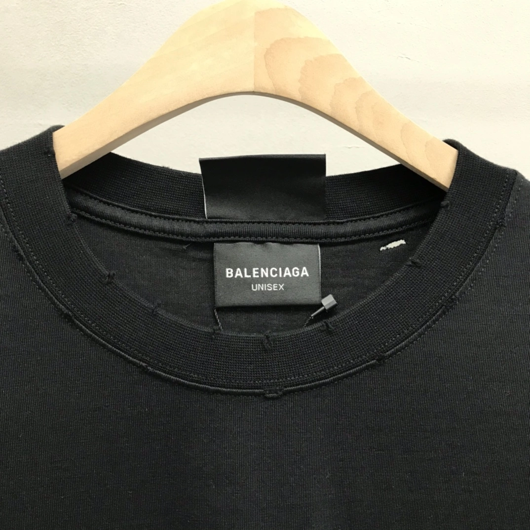 B*alenciaga T-shirt Top Quality DSX 20230619- WrinkleFree 11197