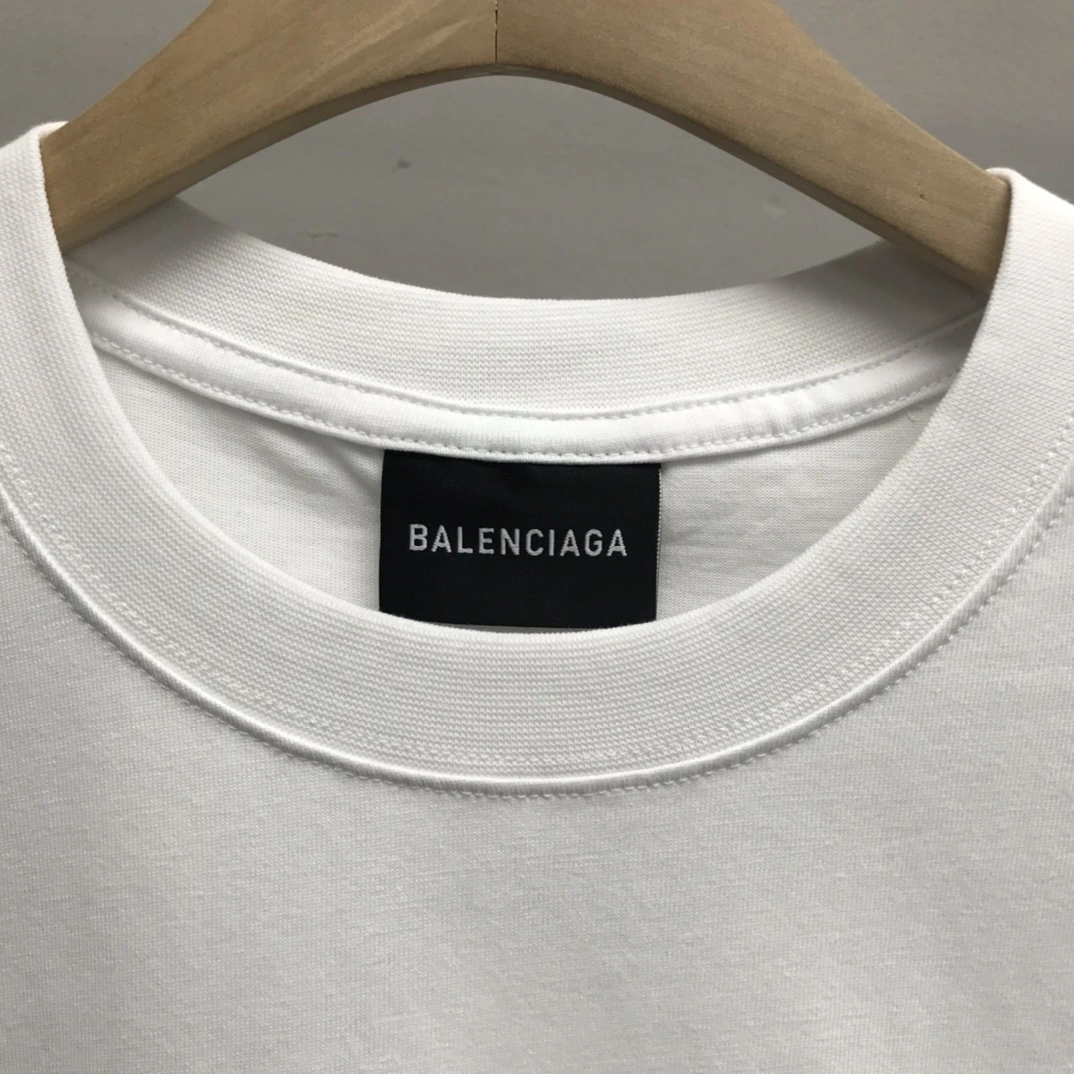 B*alenciaga T-shirt Top Quality DSX 20230619- ZipUp 11183