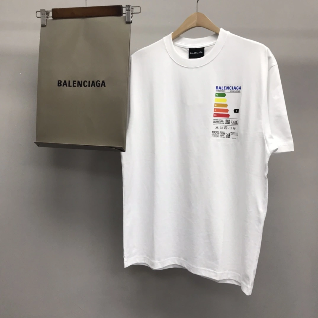 B*alenciaga T-shirt Top Quality DSX 20230619- ZipUp 11183