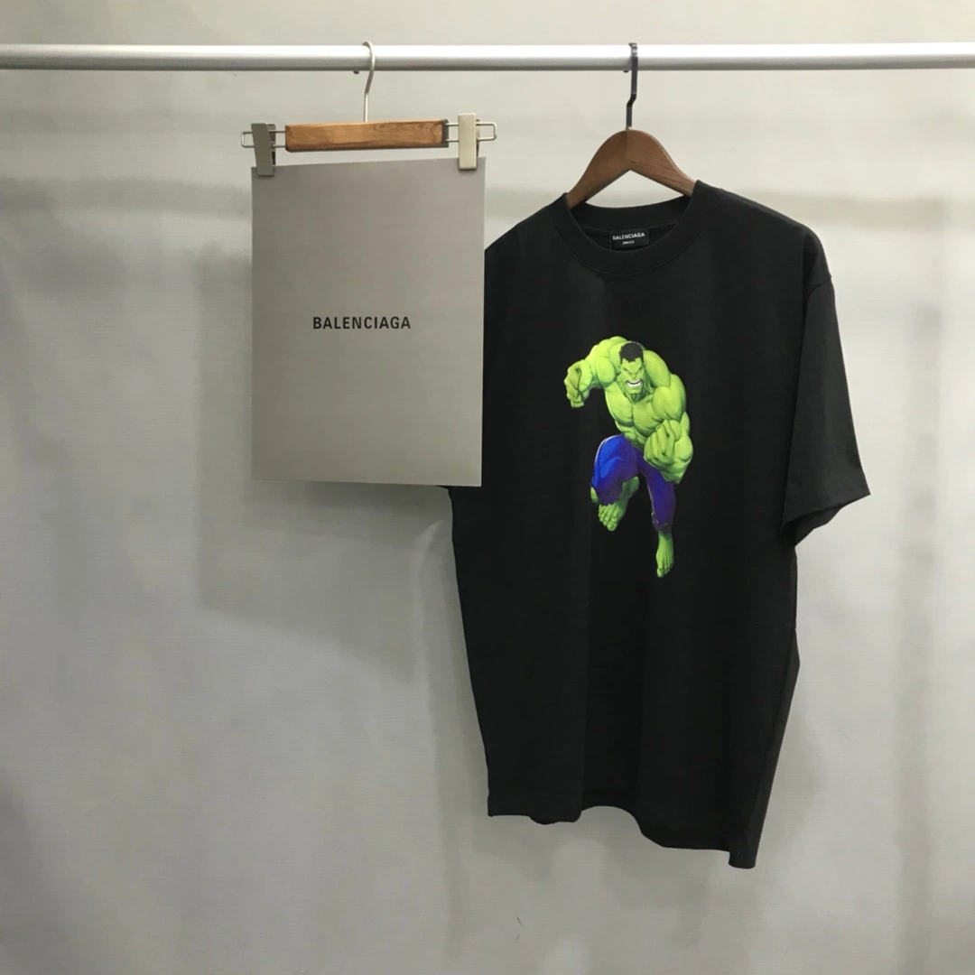 Timeless B*alenciaga T-shirt Top Quality DSX 20230619- 11153