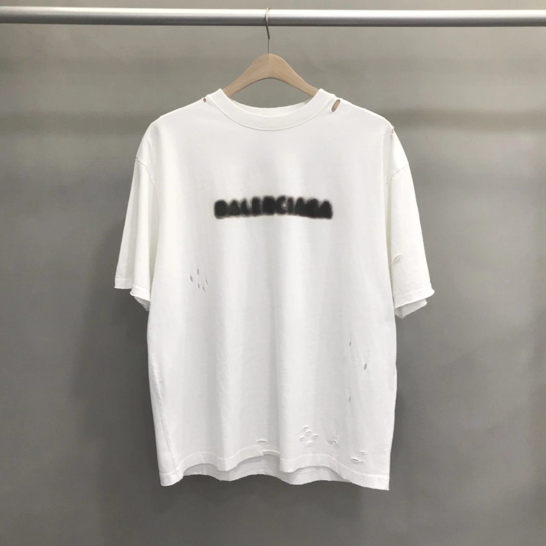 Sleek B*alenciaga T-shirt Top Quality DSX 20230626- 11080
