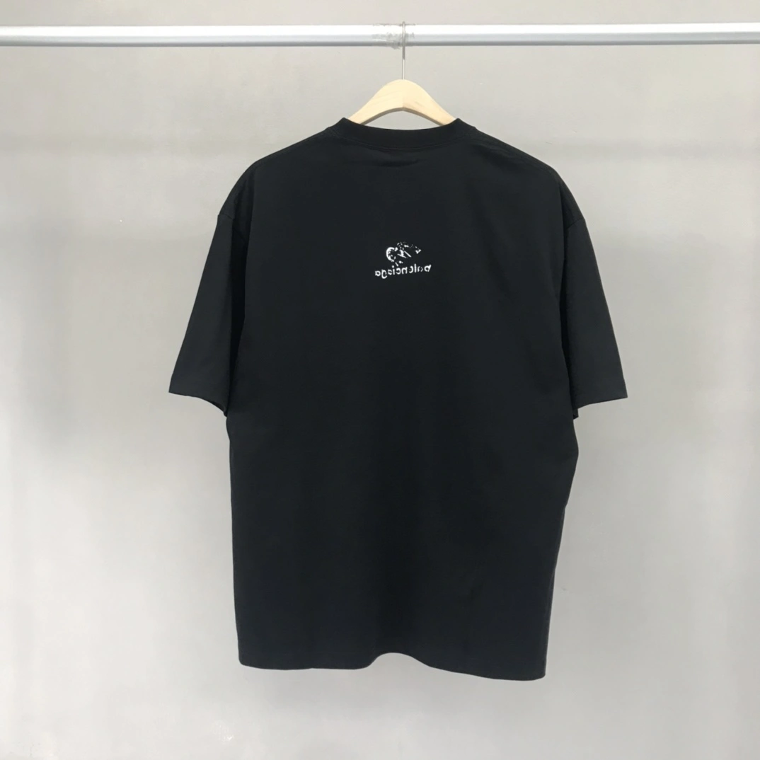 B*alenciaga T-shirt Top Quality DSX 20230626- SmoothTexture 11069