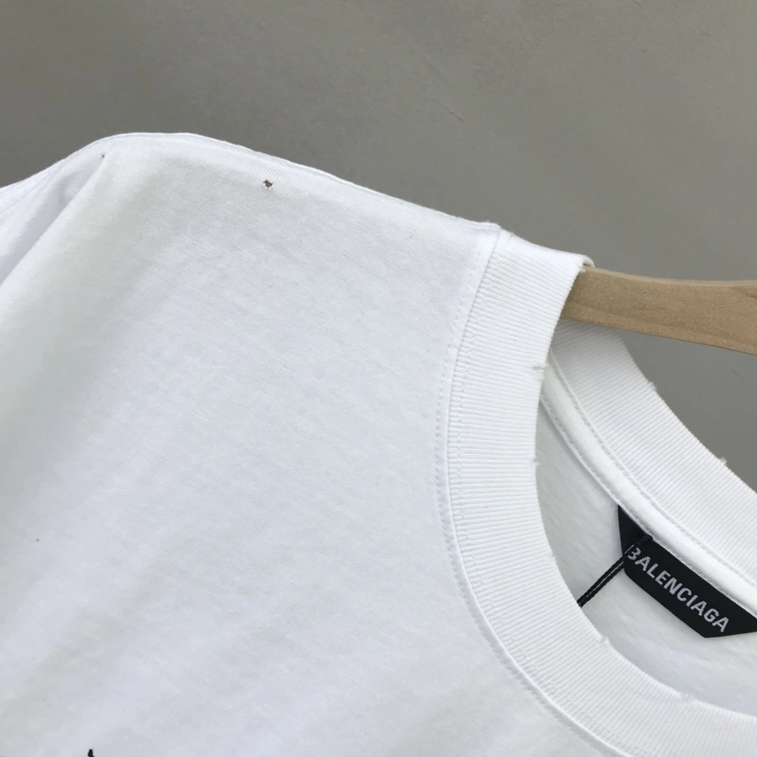 Trendsetting B*alenciaga T-shirt Top Quality DSX 20230714- 11059