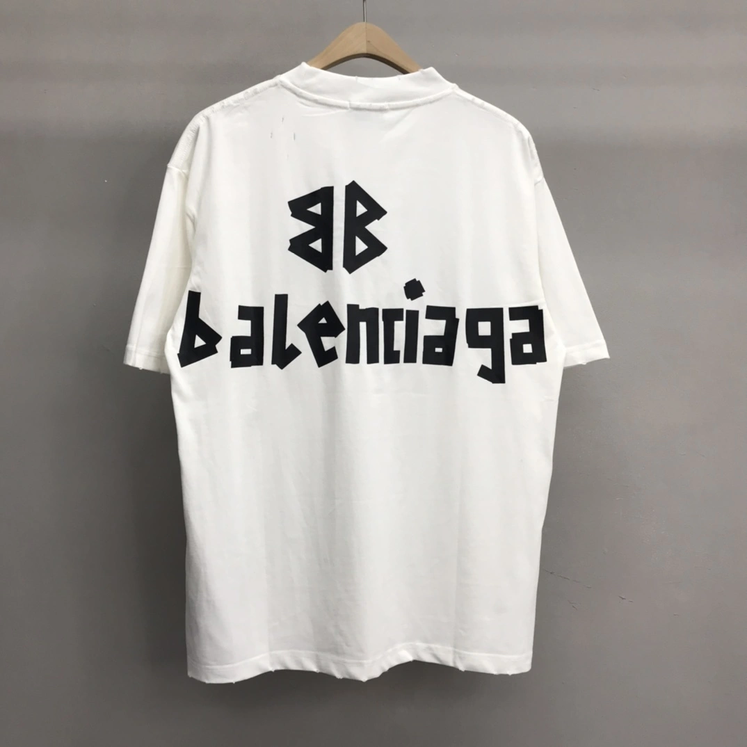 Modern B*alenciaga T-shirt Top Quality DSX 20230714- 11058