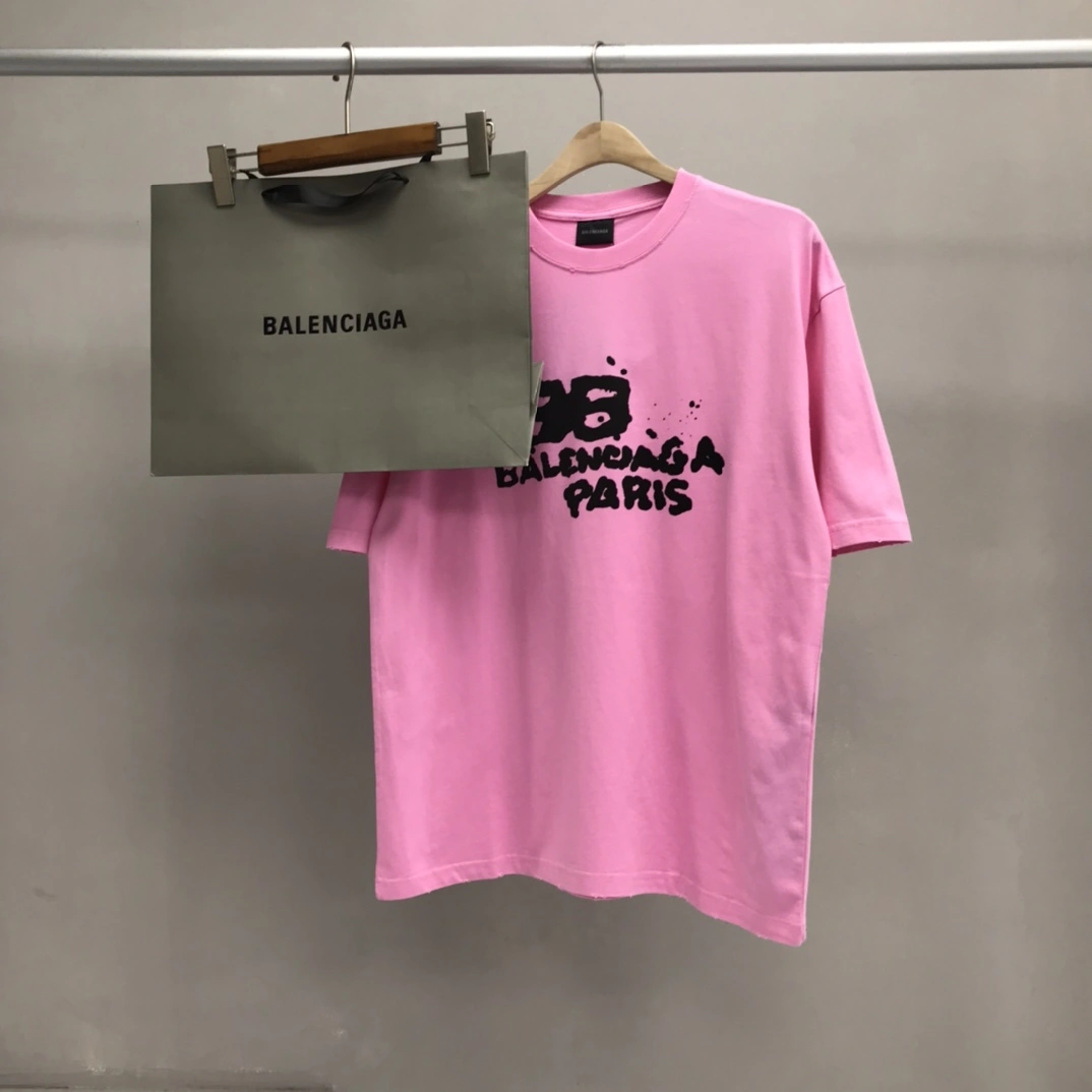 B*alenciaga T-shirt Top Quality DSX 20230714- QuickDry 11038
