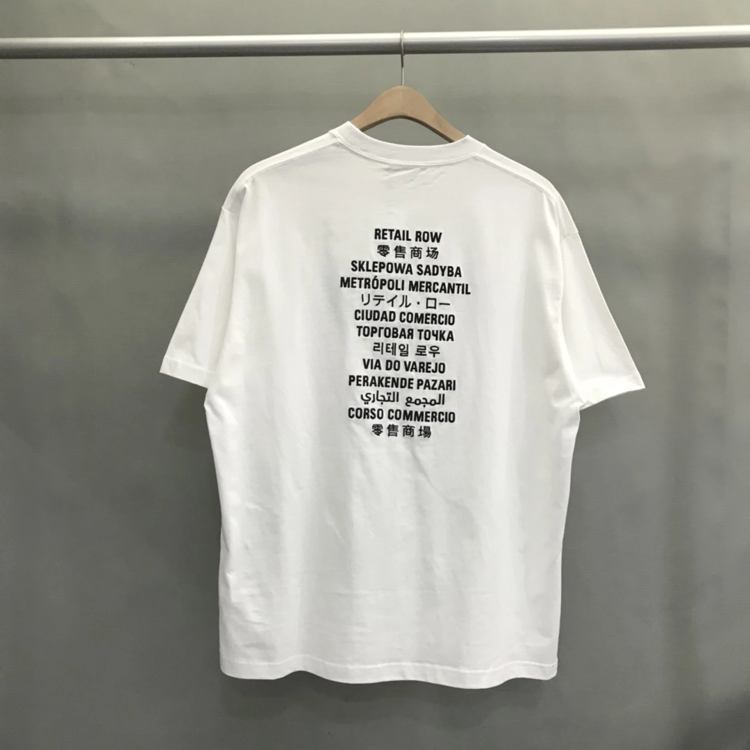 Bold B*alenciaga T-shirt Top Quality DSX 20230717- 11022