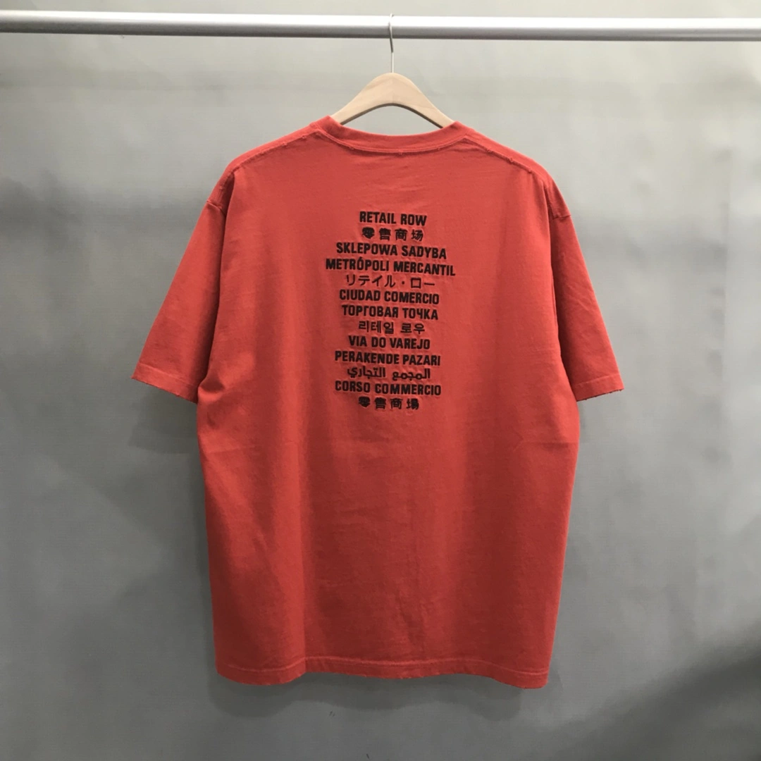 B*alenciaga T-shirt Top Quality DSX 20230717- Durable 11023