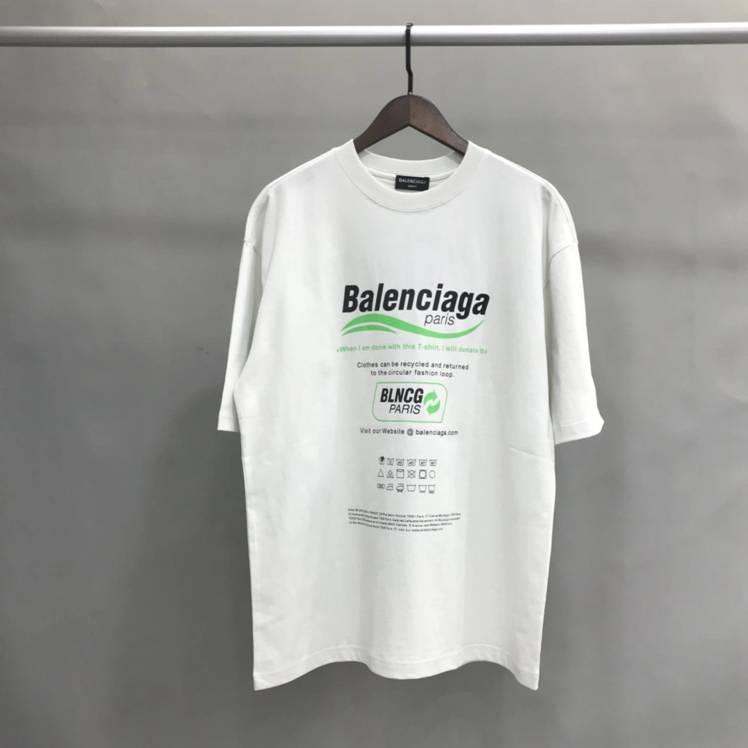 B*alenciaga T-shirt Top Quality DSX 20230717- GoodFit 11015