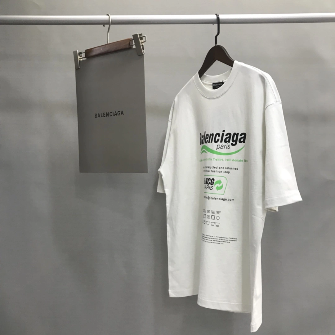 B*alenciaga T-shirt Top Quality DSX 20230717- GoodFit 11015