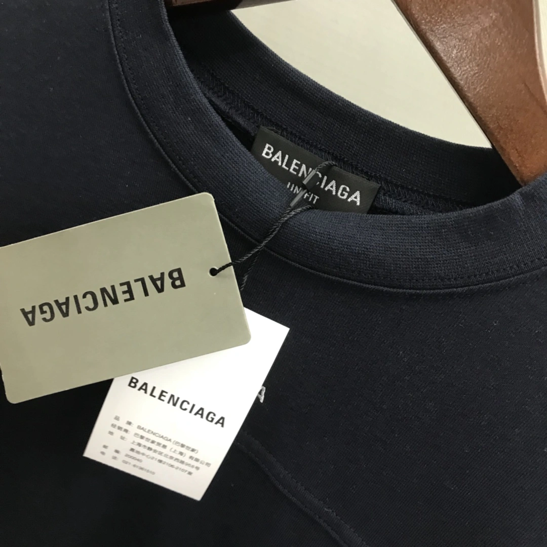 SmoothTexture B*alenciaga T-shirt Top Quality DSX 20230921- 10905