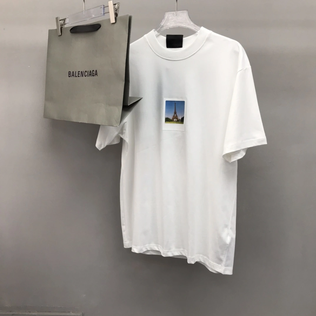 B*alenciaga T-shirt Top Quality DSX 20230921- RelaxedFit 10977