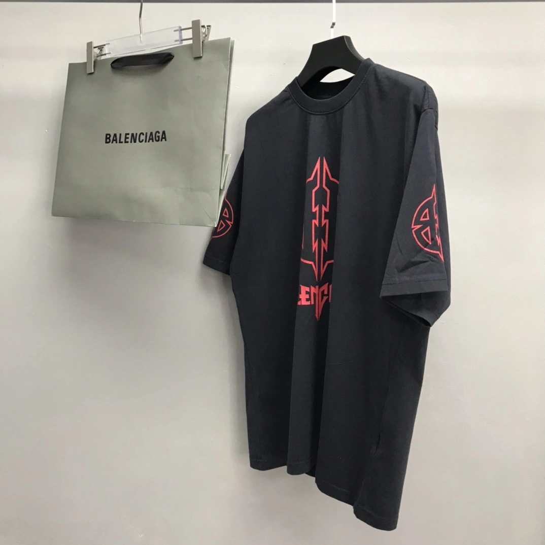 Upgraded B*alenciaga T-shirt Top Quality DSX 20230922- 10832
