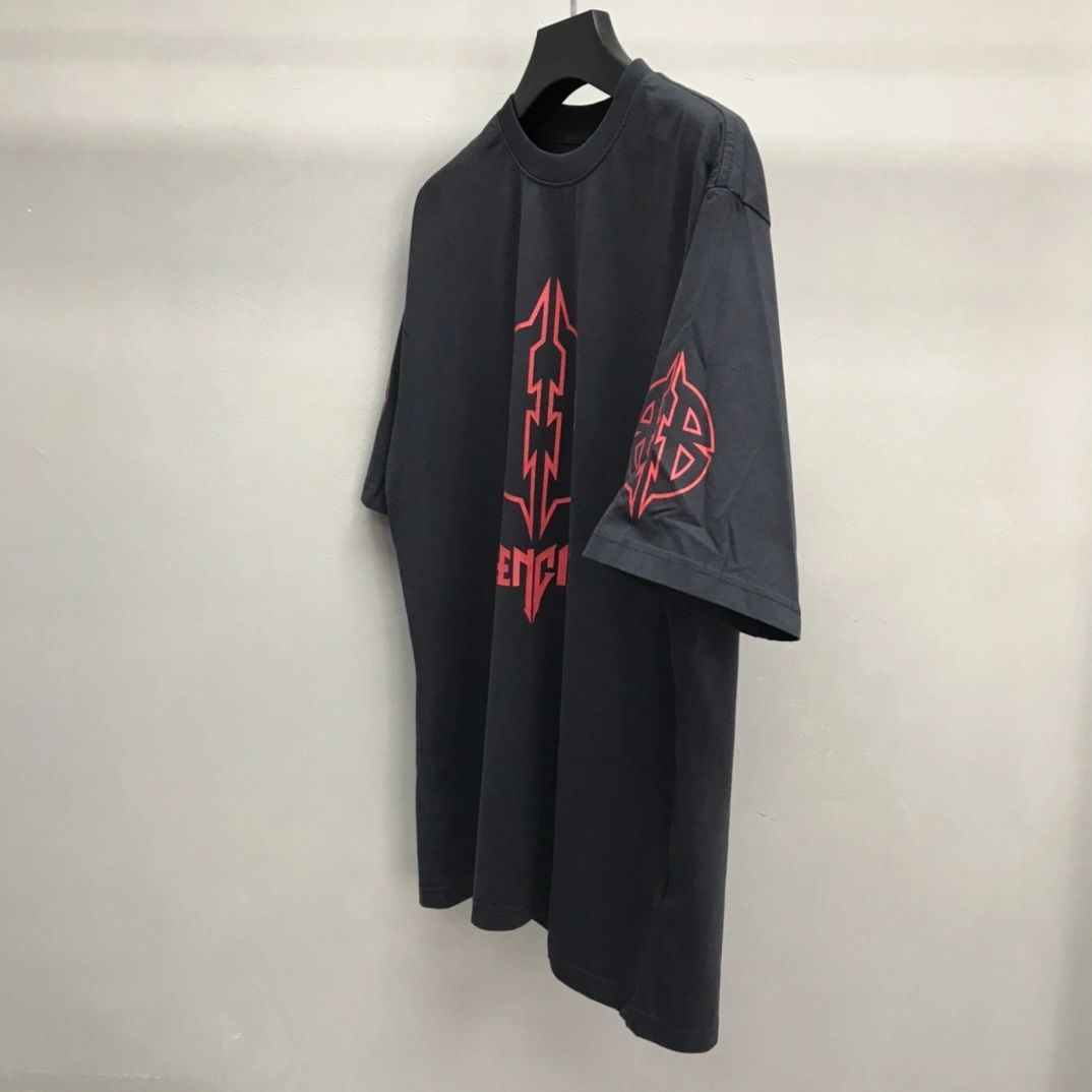 Upgraded B*alenciaga T-shirt Top Quality DSX 20230922- 10832