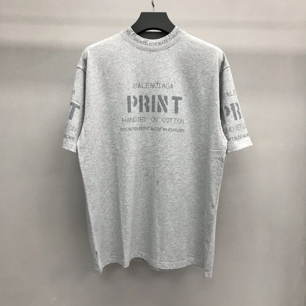 B*alenciaga T-shirt Top Quality DSX 20230922- WrinkleFree 10771