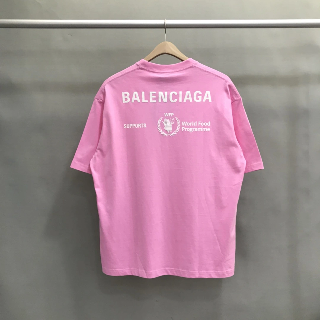 RelaxedFit B*alenciaga T-shirt Top Quality DSX 20230922- 10766