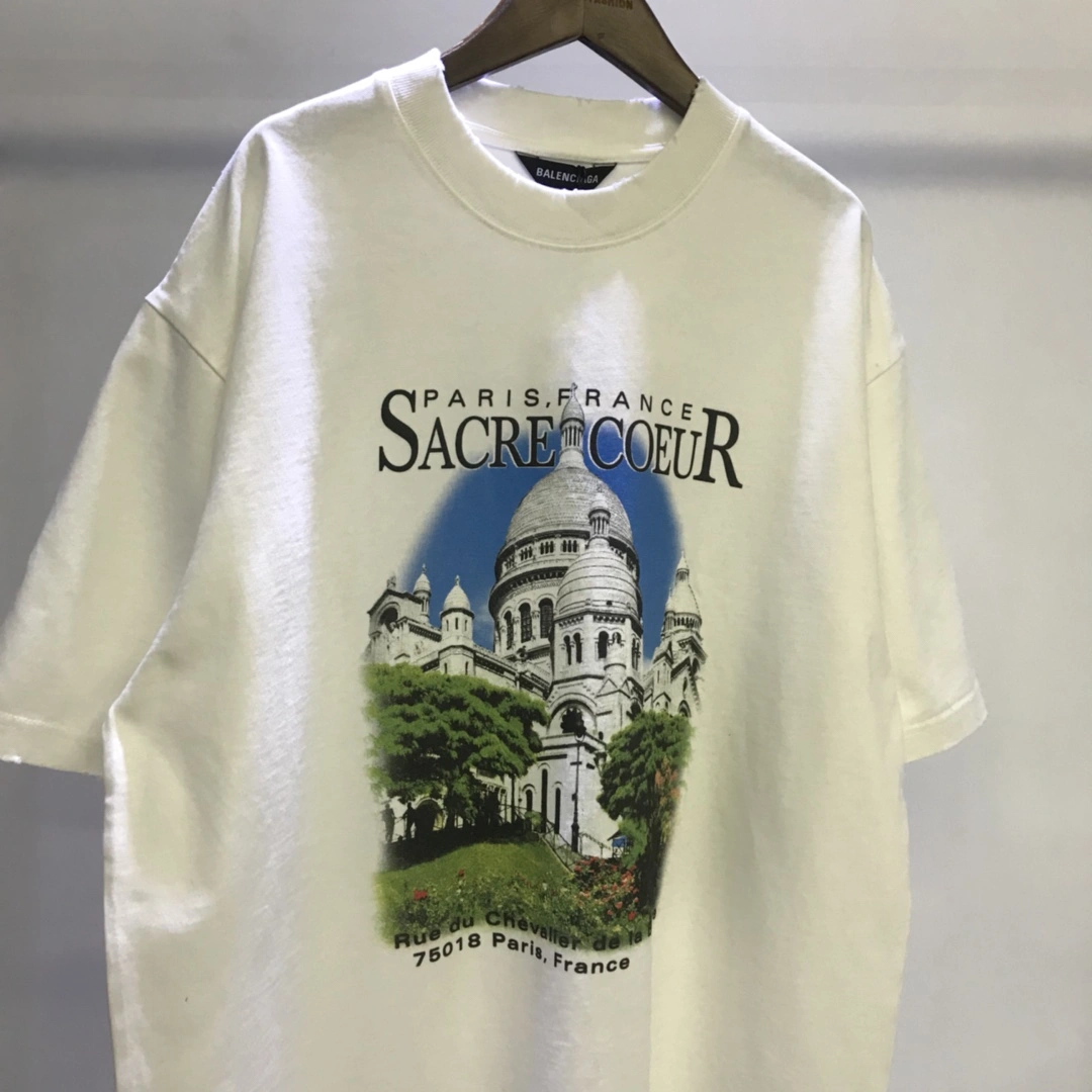 SoftTouch B*alenciaga T-shirt Top Quality DSX 20230922- 10755
