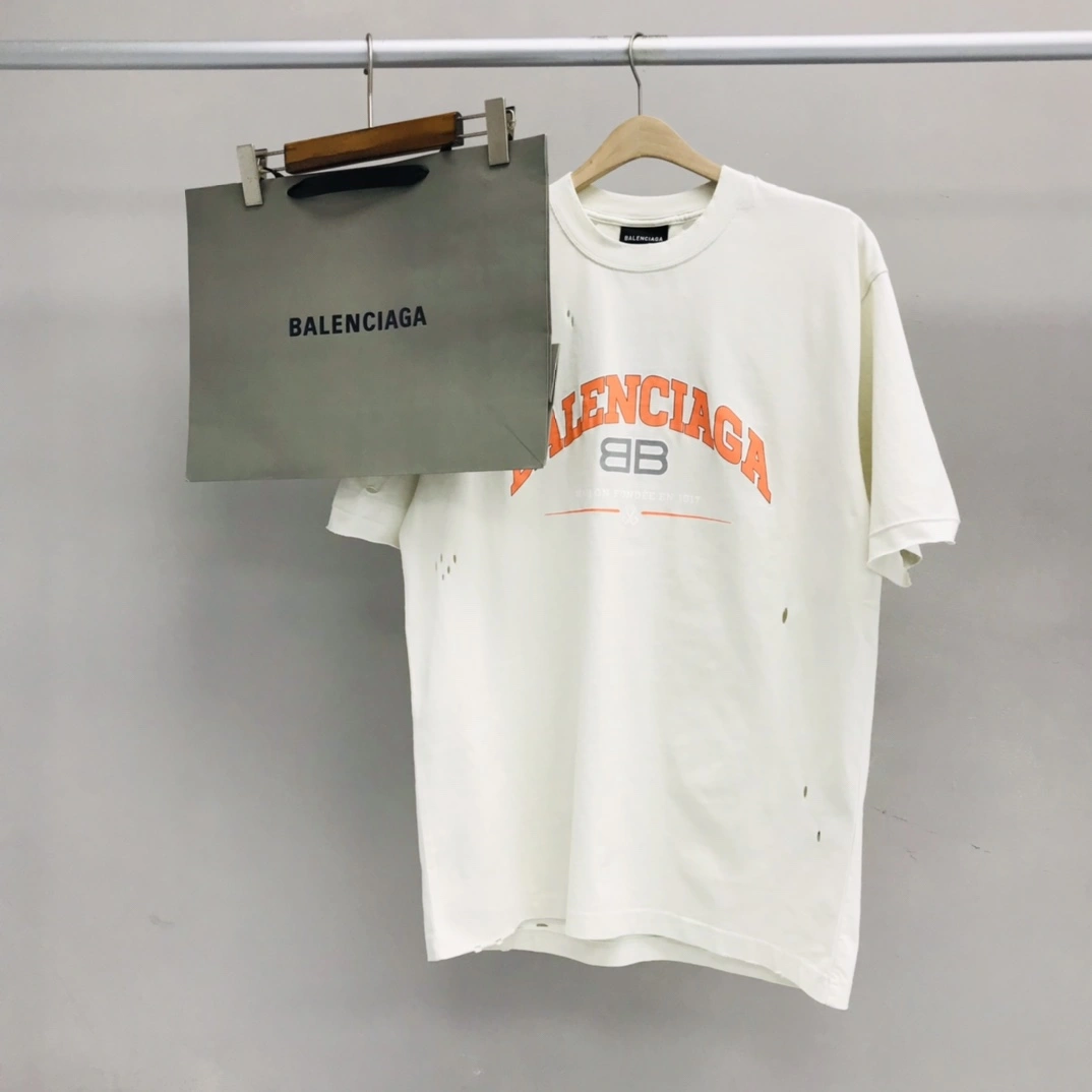 ZipUp B*alenciaga T-shirt Top Quality DSX 20230922- 10867