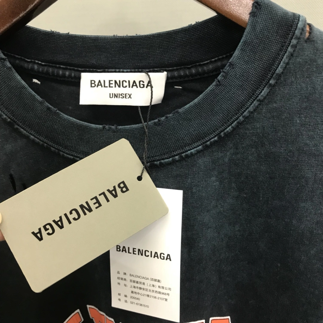 B*alenciaga T-shirt Top Quality DSX 20230922- Colorful 10866