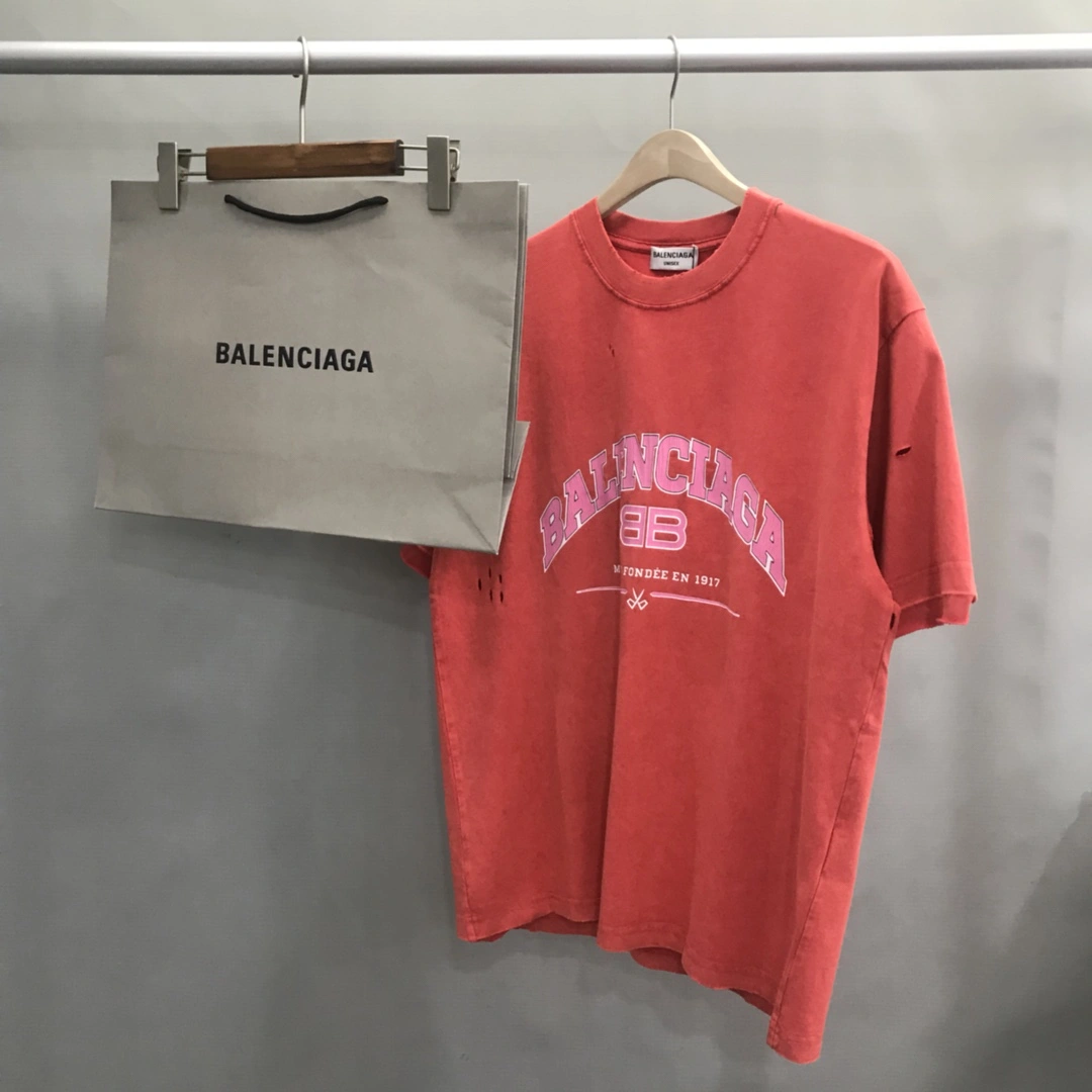 Original B*alenciaga T-shirt Top Quality DSX 20230922- 10865