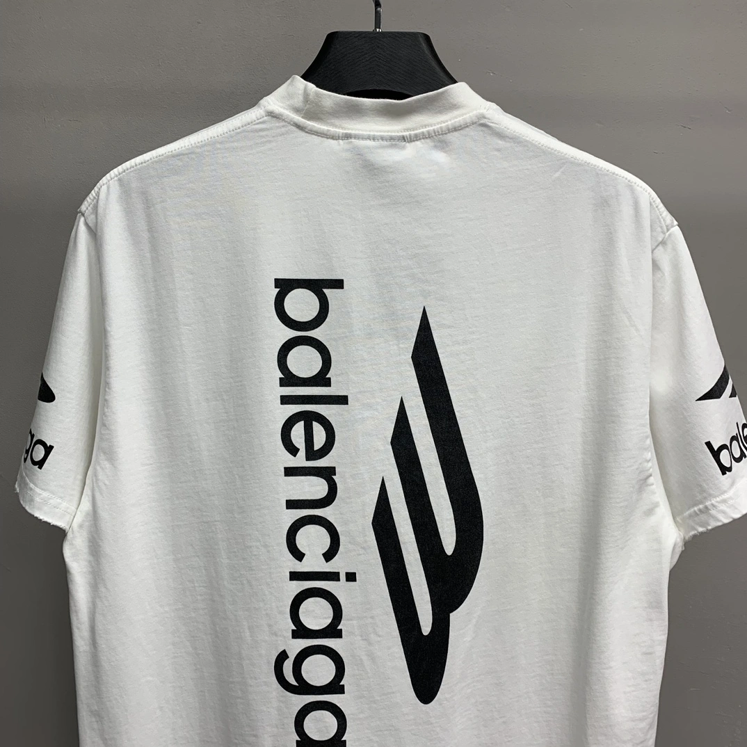 B*alenciaga T-shirt Top Quality KOF 20250419- WrinkleFree 9894