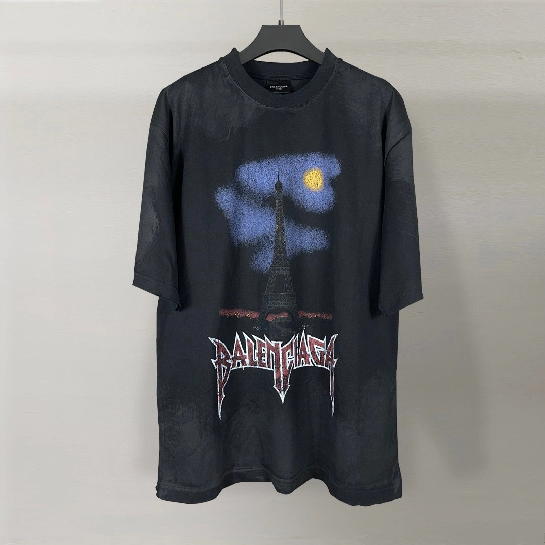 B*alenciaga T-shirt Top Quality KOF 20250420- Trendsetting 9861