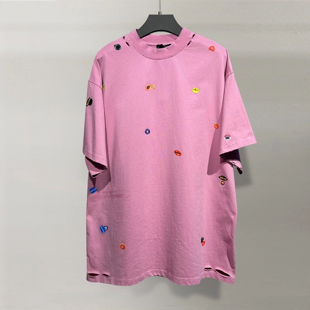 B*alenciaga T-shirt Top Quality KOF 20250420- Bright 9864