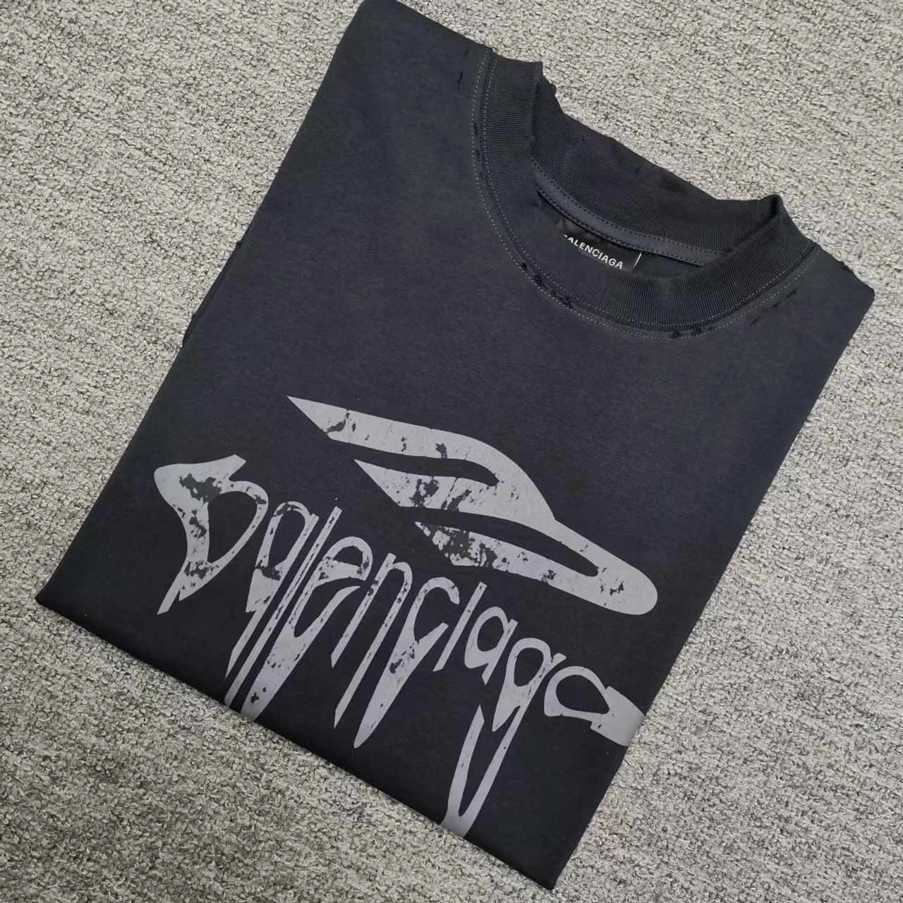 B*alenciaga T-shirt Top Quality SONE 20250119- Fashionable 10087