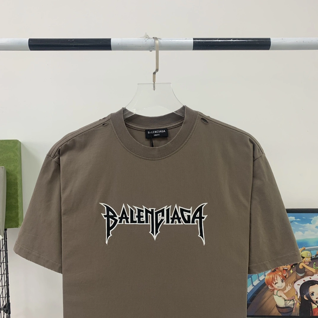 Tailored B*alenciaga T-shirt Top Quality WM 20240530- 10289