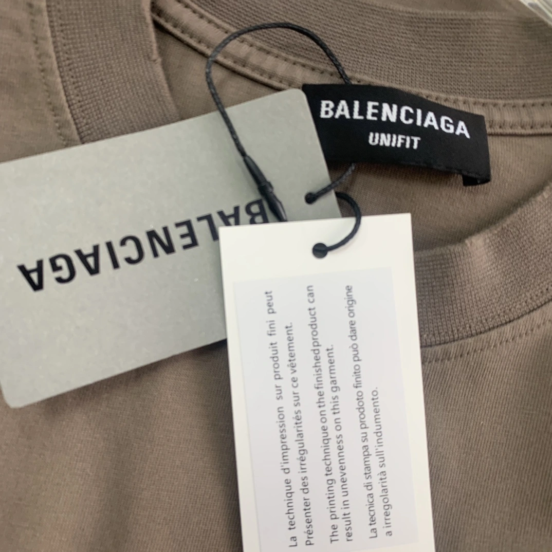 Tailored B*alenciaga T-shirt Top Quality WM 20240530- 10289