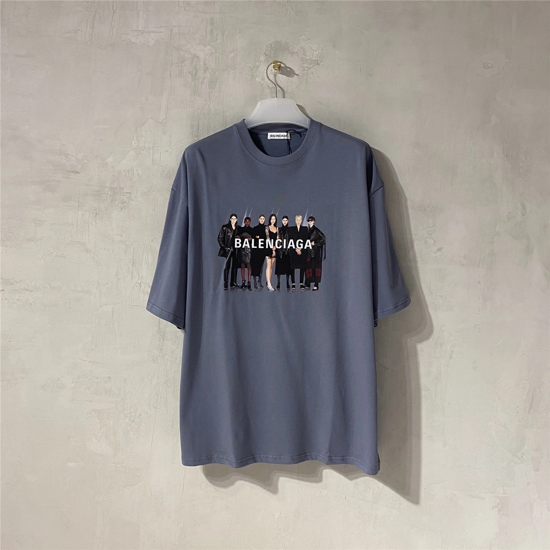 B*alenciaga T-shirt Top Quality WM 20240530- WrinkleFree 10237