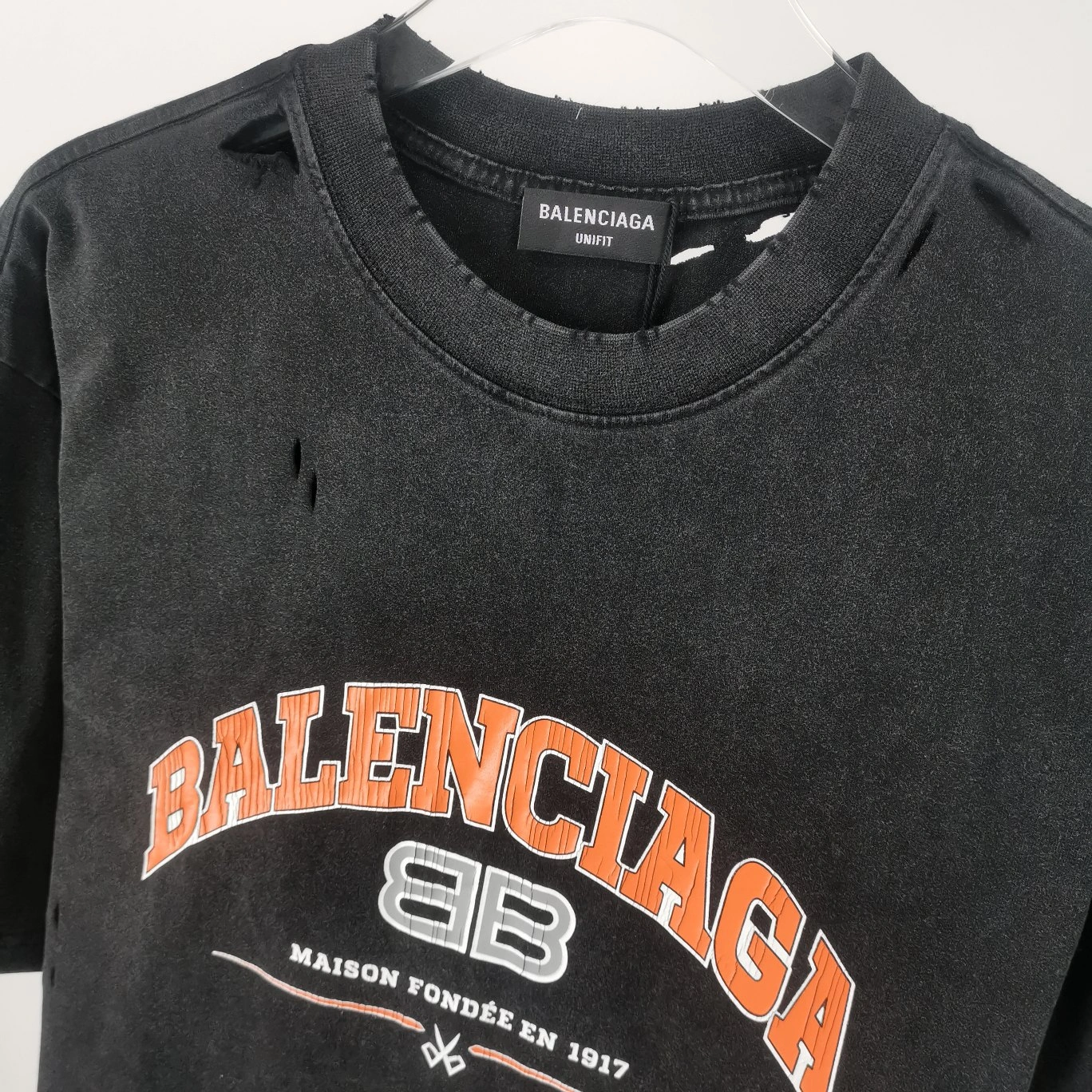 B*alenciaga T-shirt Top Quality WM 20240530- Stretchable 10363