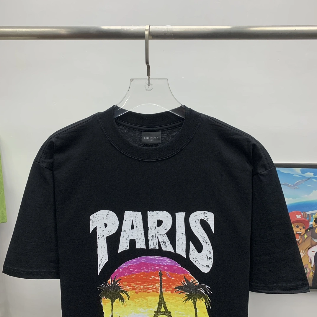 B*alenciaga T-shirt Top Quality WM 20240530- Thermal 10388