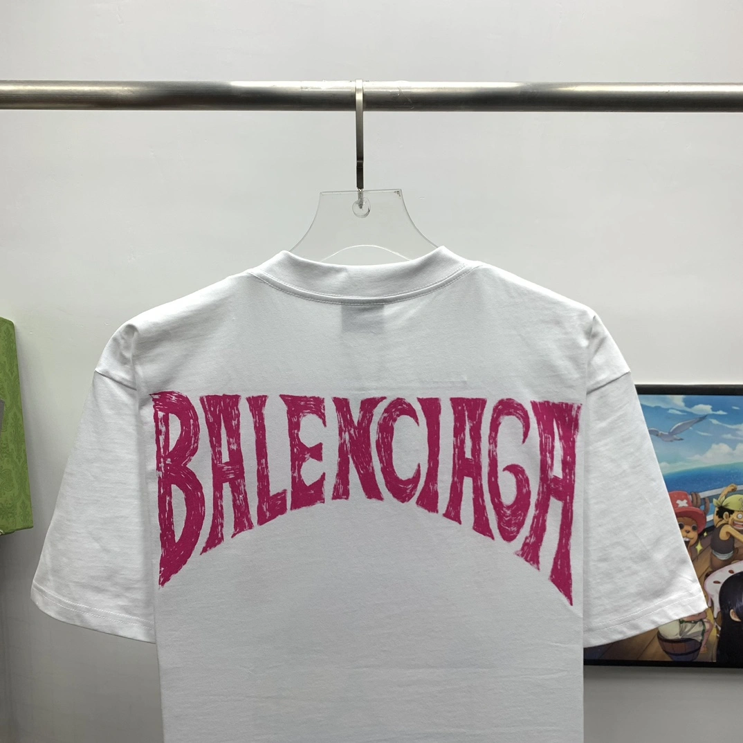Thermal B*alenciaga T-shirt Top Quality WM 20240530- 10387