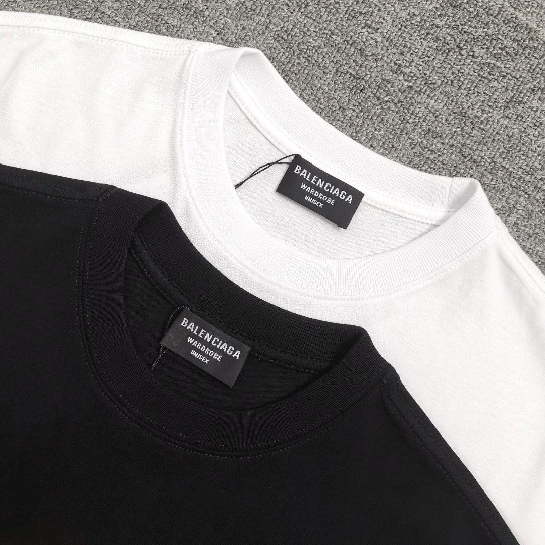 Flexible B*alenciaga T-shirt Top Quality WM 20240530- 10301