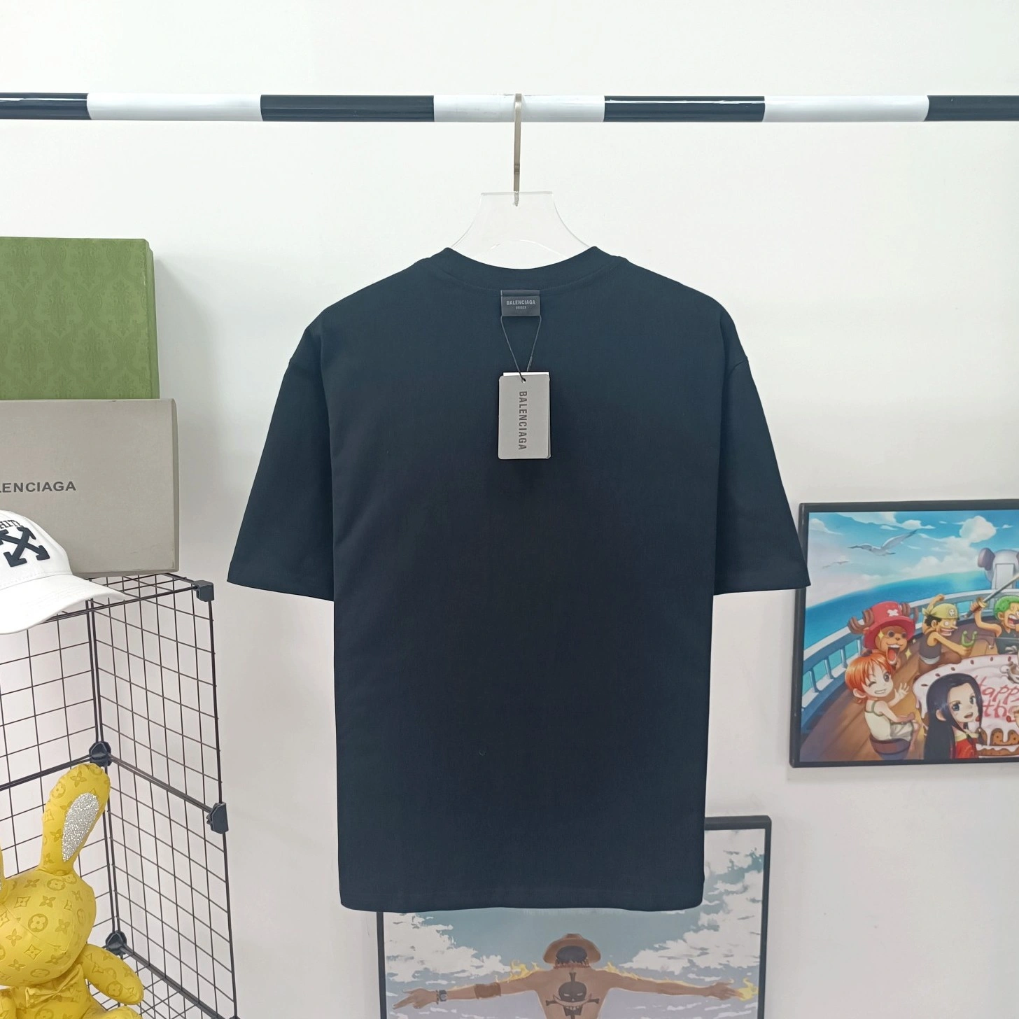 B*alenciaga T-shirt Top Quality WM 20240531- Unisex 10198